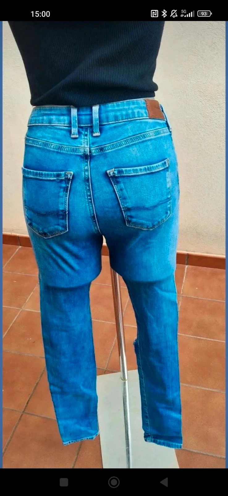 Jeans Pepe Jeans "Regent" com rasgos nos joelhos - Tamanho W26 / L30 – photo 8